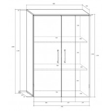 Kumode STELLA STE-03 glancēts